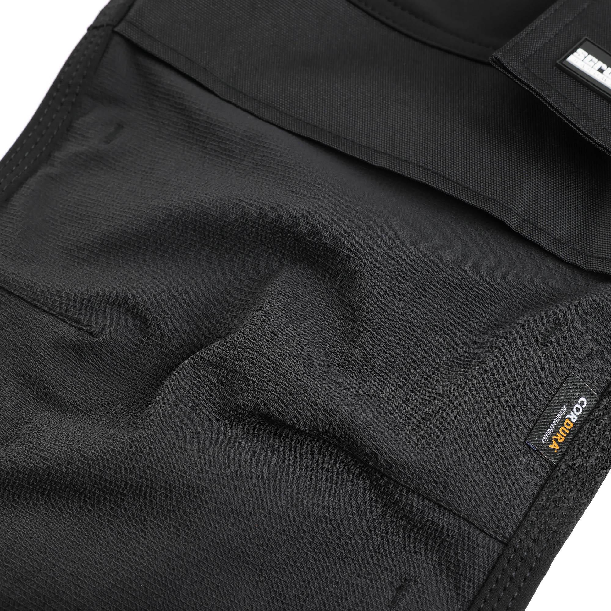 Scruffs Pro Flex Plus Holster Trousers Black 32L