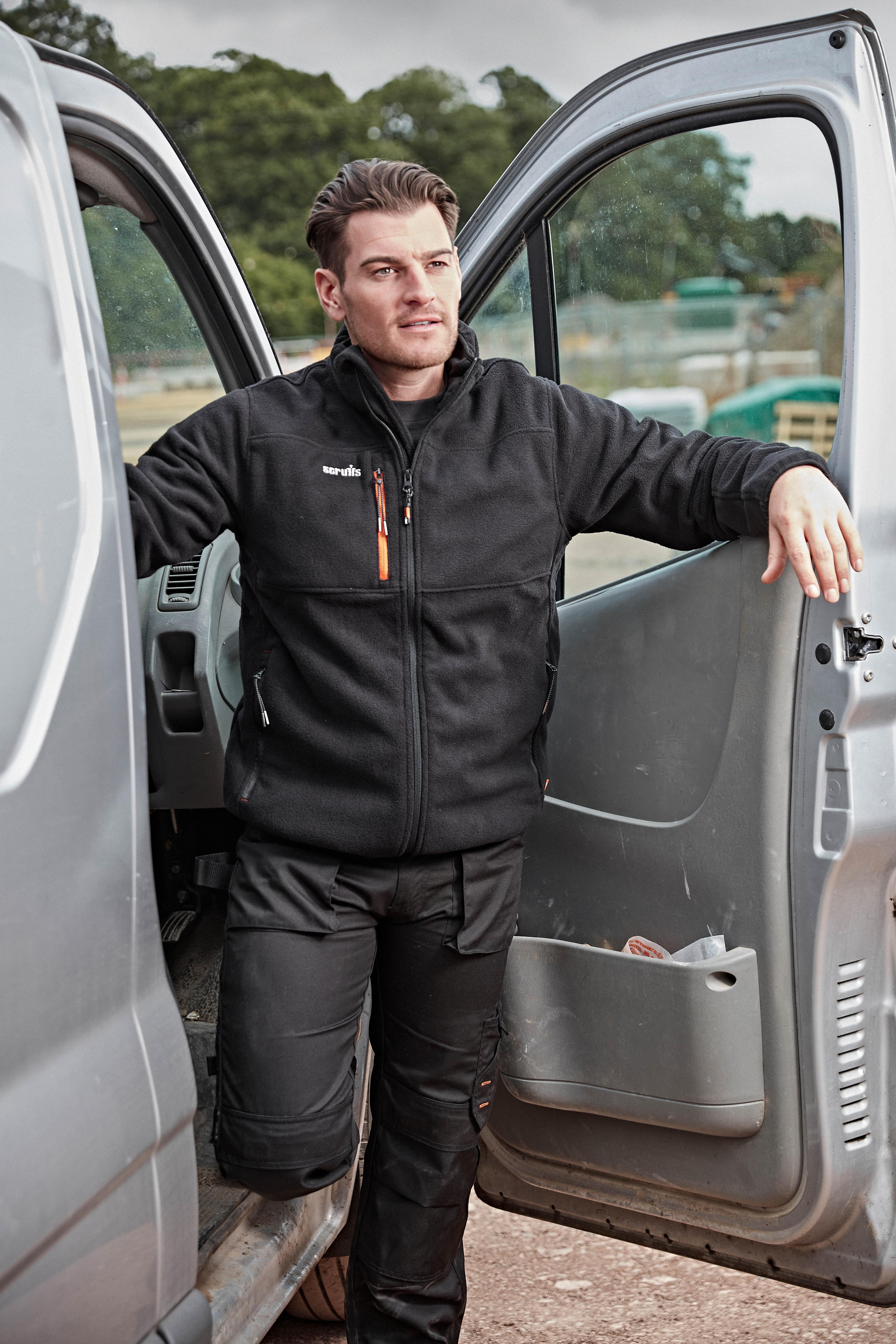 Scruffs Eco Abratect™ Worker Fleece Black