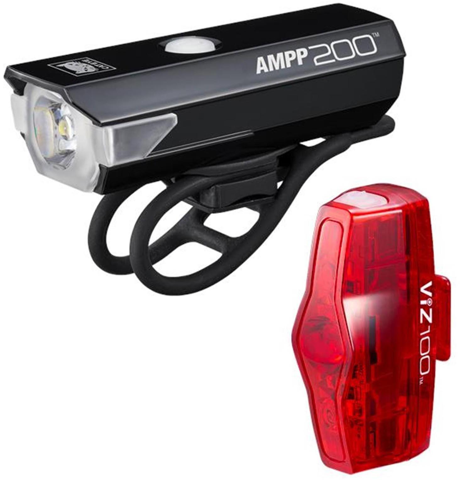 CatEye AMPP 200 / VIZ 100 Bike Light Set