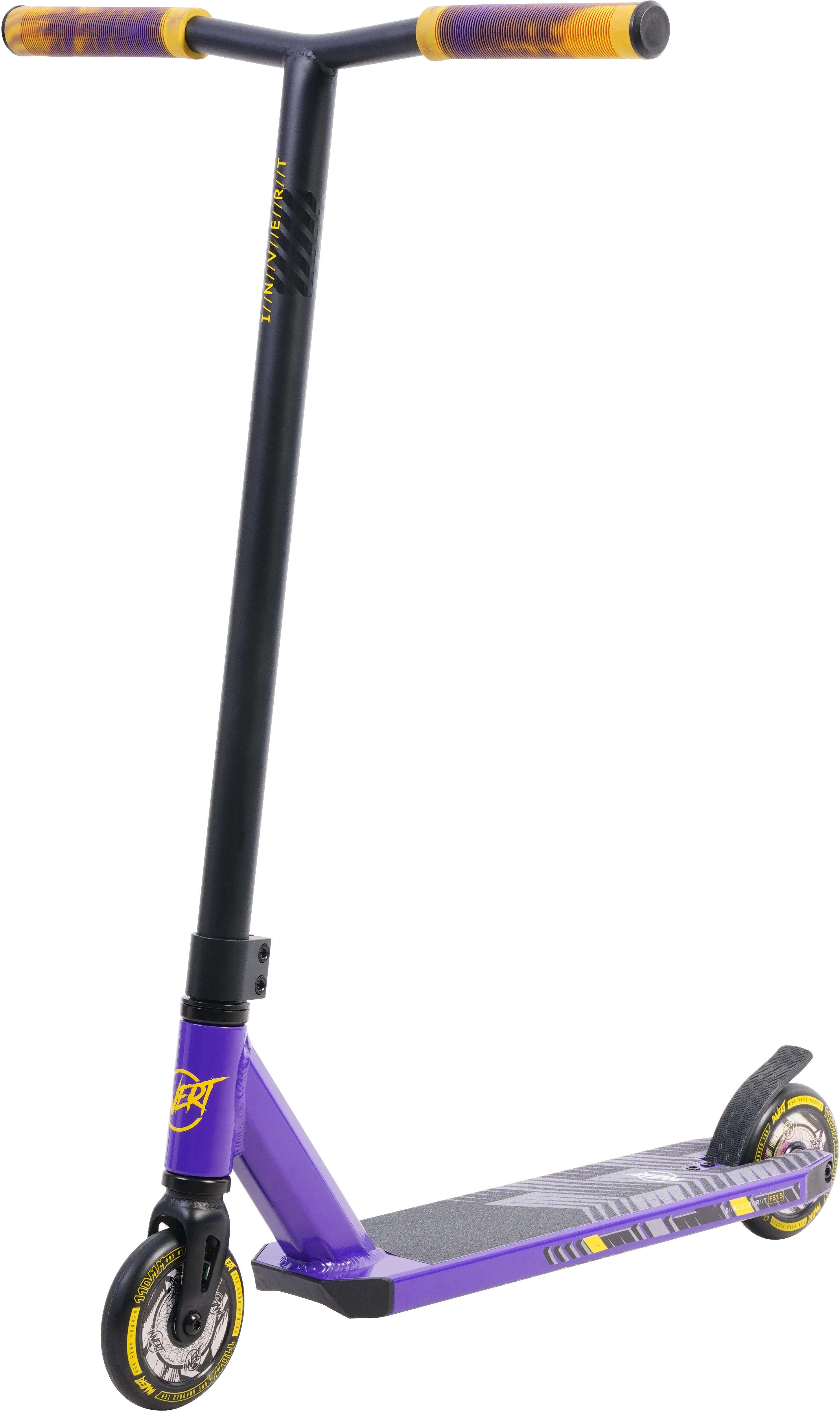 Invert FS1.5 Chevron Stunt Scooter Purple Halfords UK