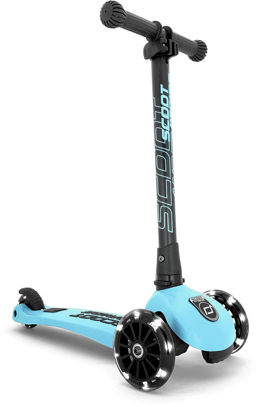 Scoot & Ride Highway Kick 3 Led Scooter - Blueberry