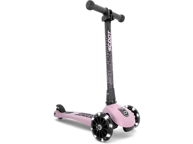 Scoot & Ride Highway Kick 3 LED Scooter - Rose
