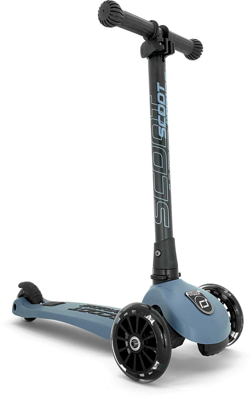 Scoot & Ride Highway Kick 3 Led Scooter - Steel