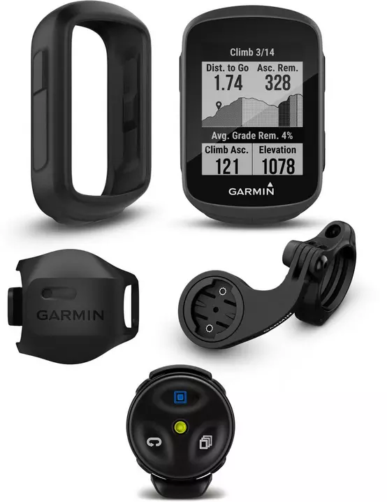 Garmin Edge 130 Plus GPS Cycle Computer MTB Bundle Halfords