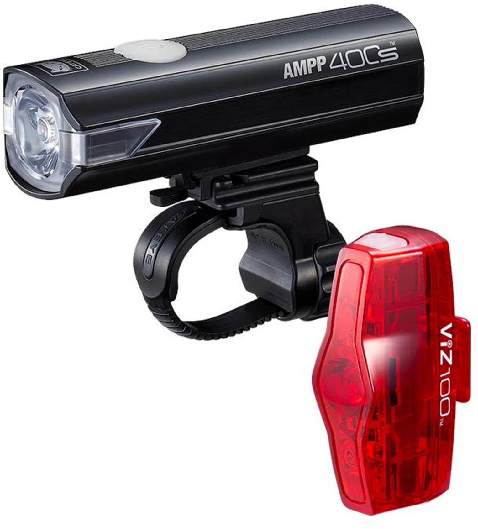 CatEye AMPP 400S / VIZ 100 Bike Light Set