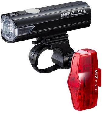 CatEye AMPP 400S / VIZ 100 Bike Light Set
