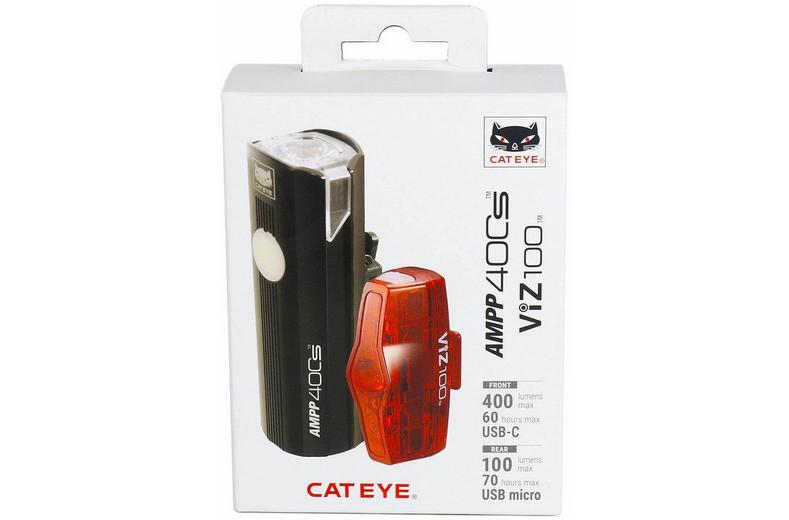 CatEye AMPP 400S / VIZ 100 Bike Light Set CatEye AMPP 400S / VIZ 100 Bike Light Set