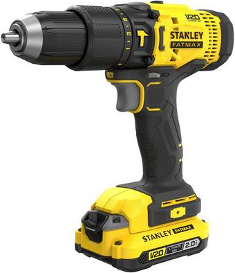 18V STANLEY® FATMAX® V20 Hammer Drill Driver – 2.0Ah Kit
