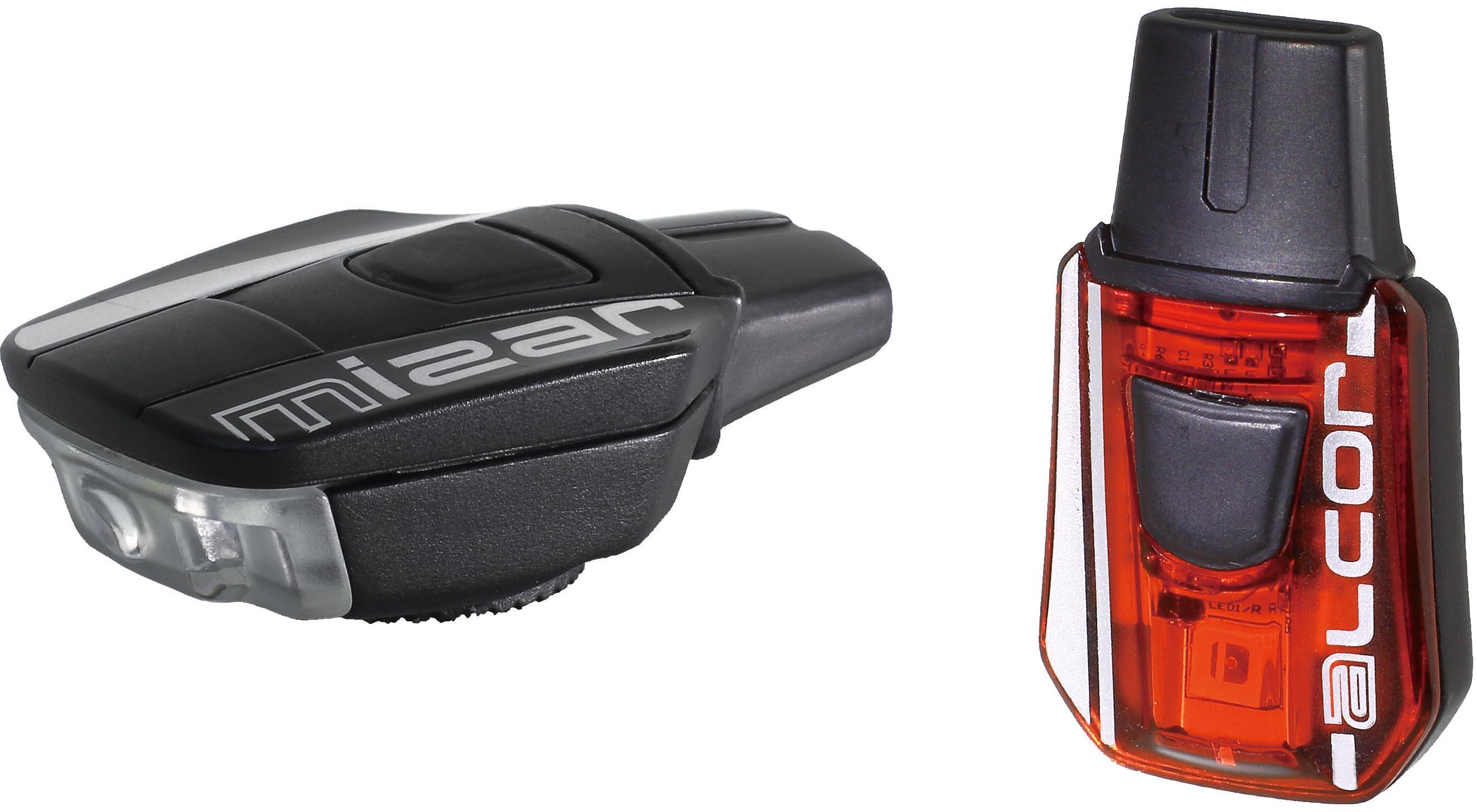 Halfords MOON Moon Mizar & Alcor Light Set | Pricematch, Extra 8% off for BC Members, Free Bike Health Check, Cycle2Work Scheme & 0% APR Finance.