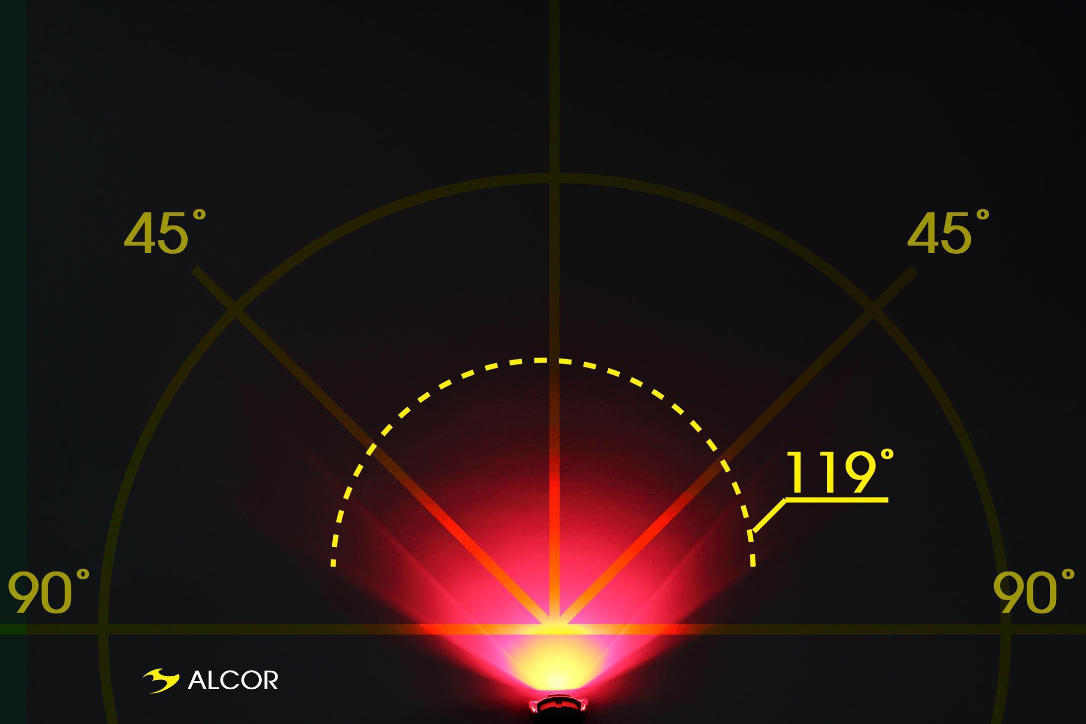 Moon Alcor Rear Bike Light, 15 Lumens