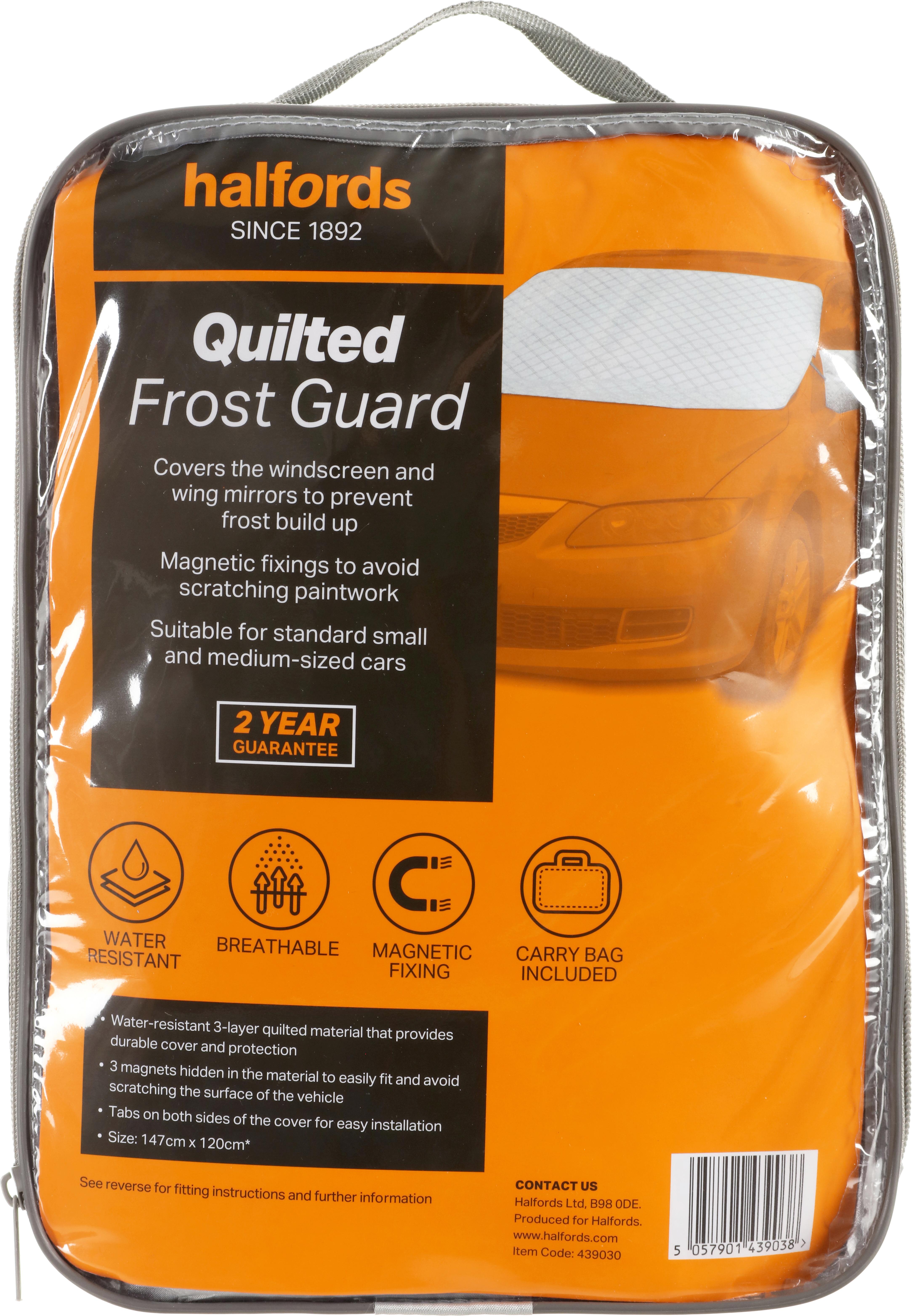 Halfords Quilted Frost Guard Halfords UK