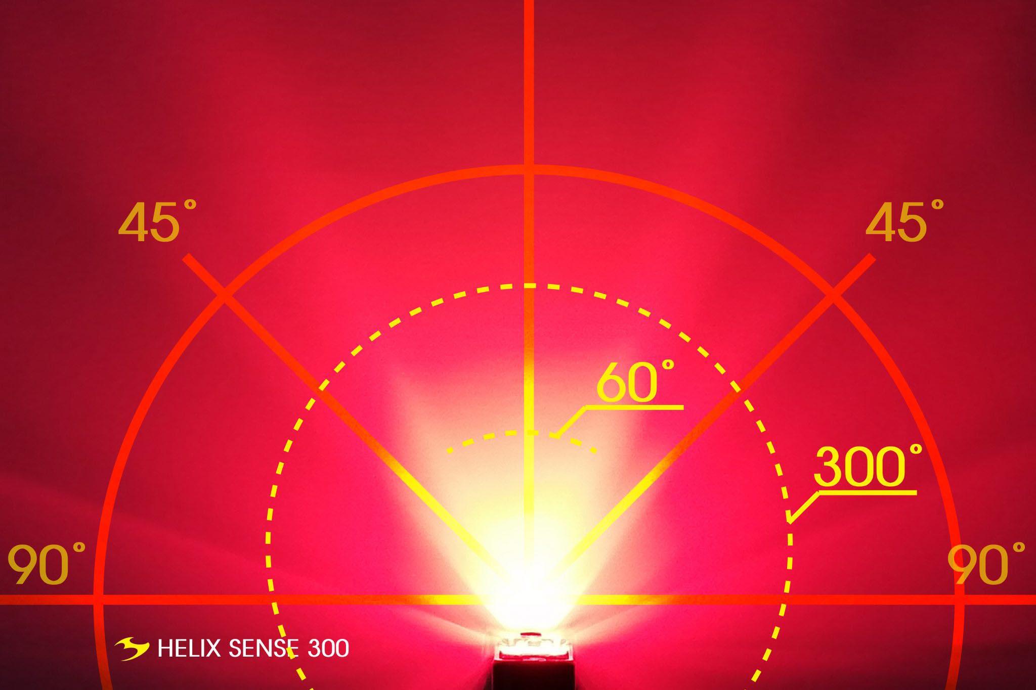 Moon Helix Sense Rear Bike Light, 300 Lumens