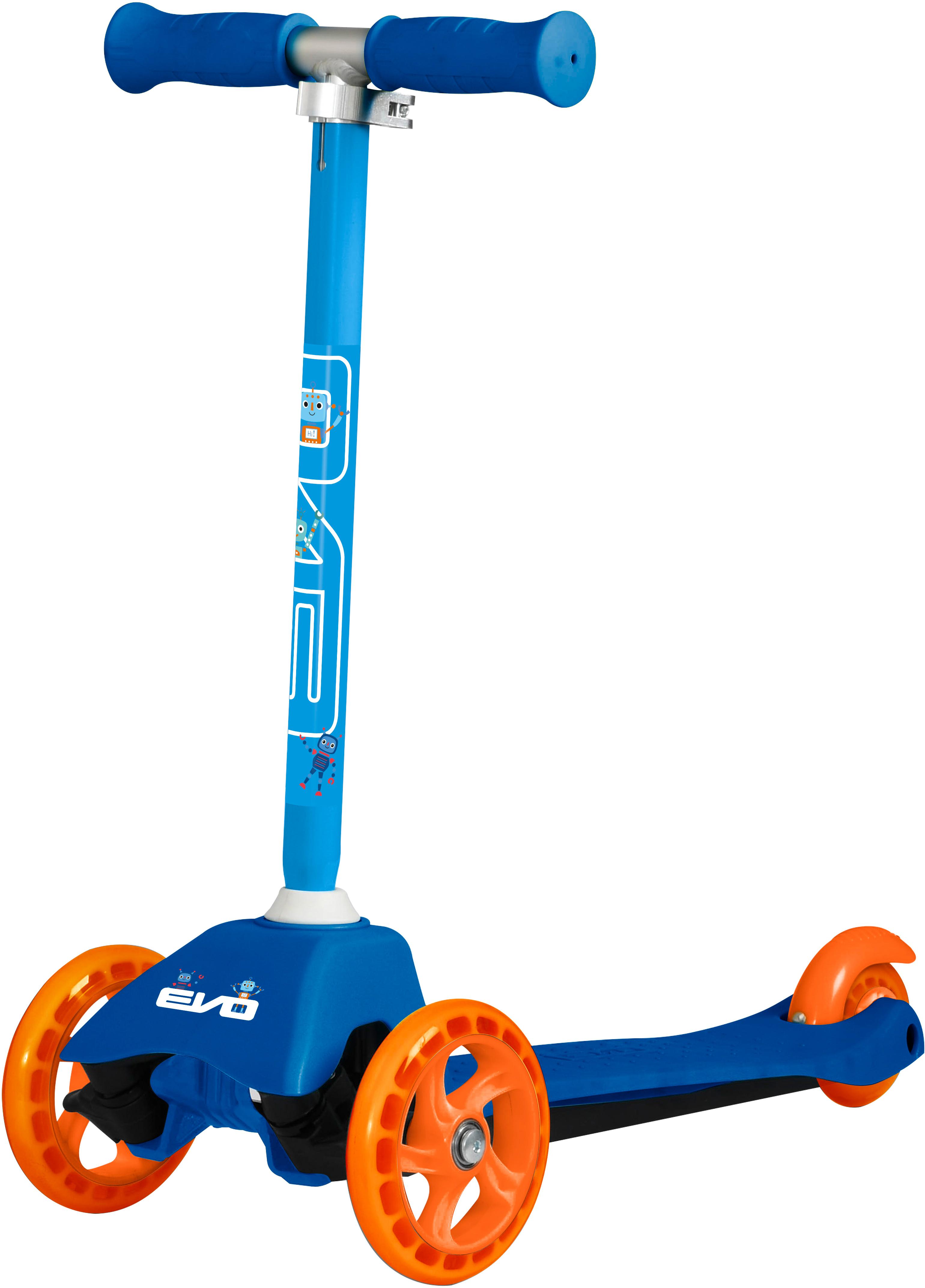 EVO+ Mini Kids Scooter Blue Robot Halfords UK
