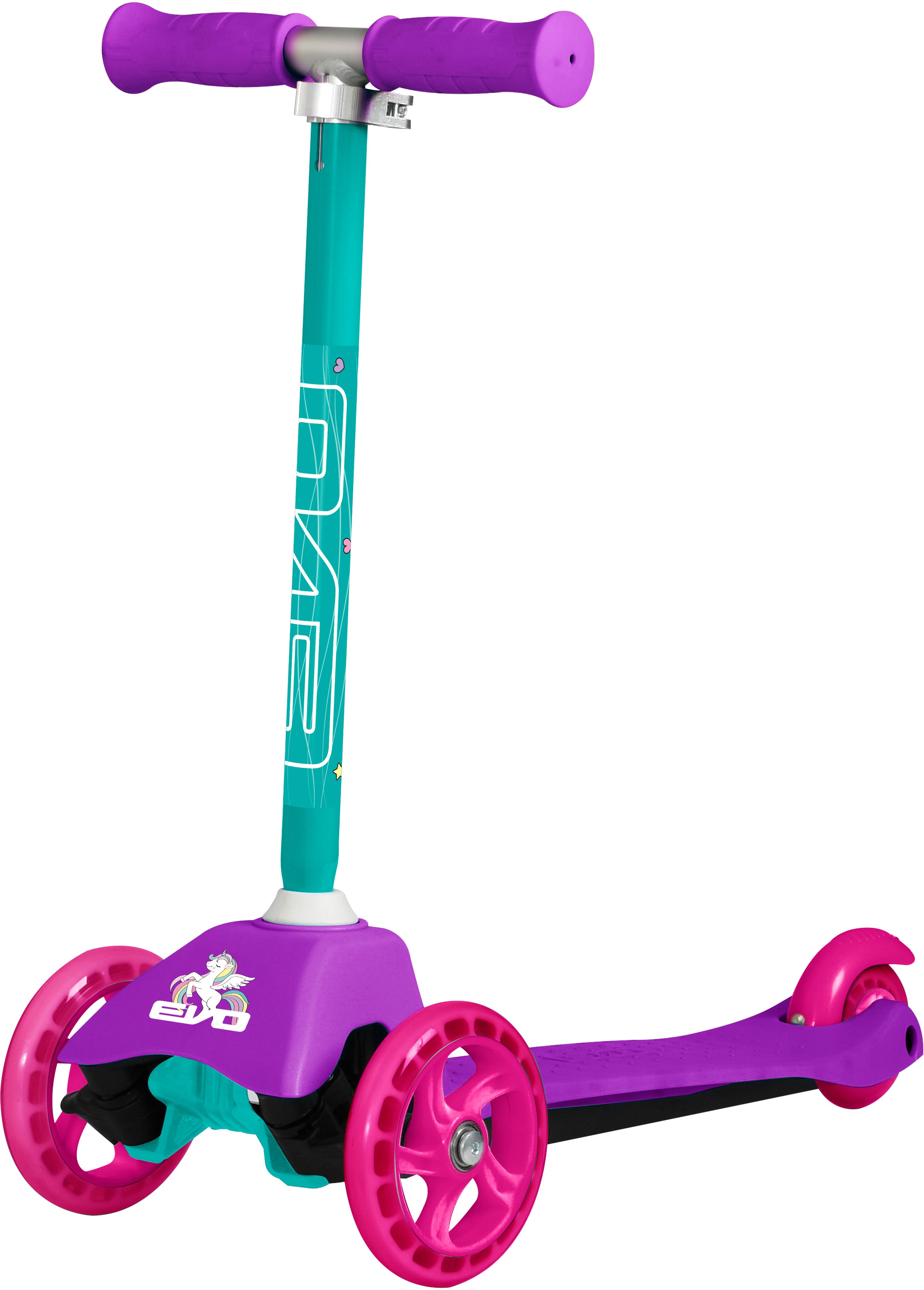 Evo+ Mini Kids Scooter - Purple Star