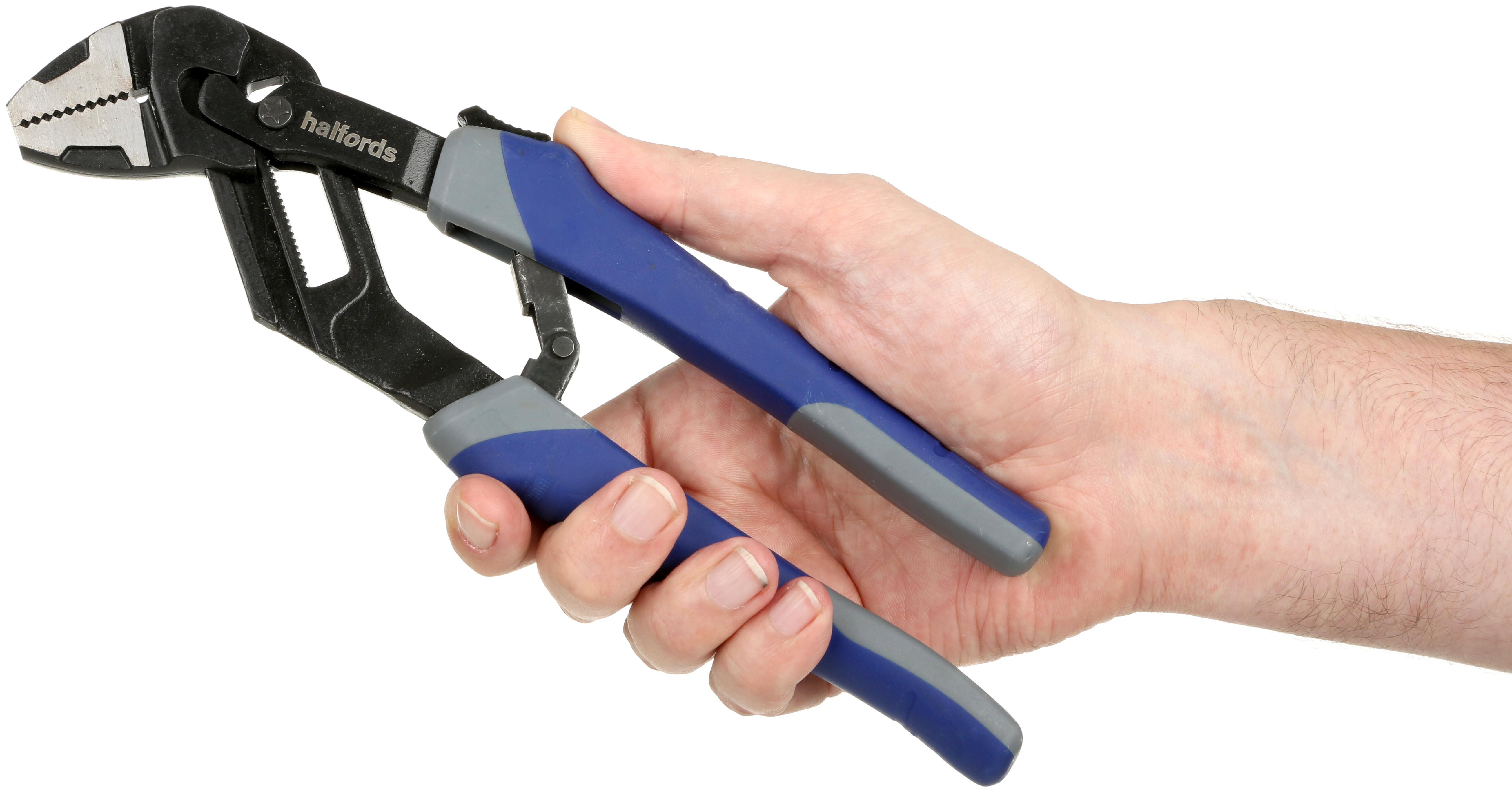 Halfords 2 Piece Self-Adjusting Pliers