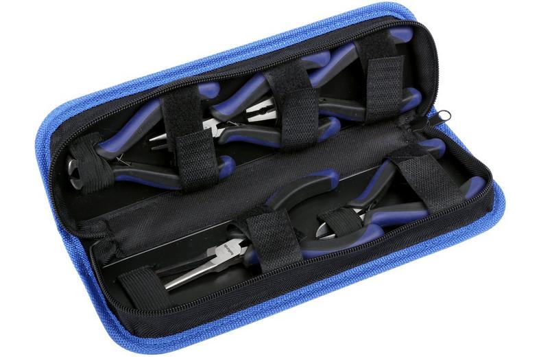 Halfords 5 Piece Mini Pliers Set with Pouch Halfords 5 Piece Mini Pliers Set with Pouch