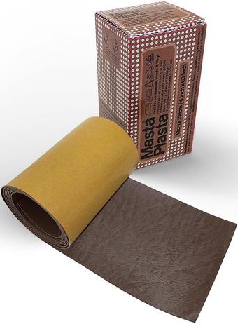 MastaPlasta Instant Leather Repair for Car Interiors & DIY - Mid-Brown 150x10cm