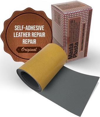 MastaPlasta Instant Leather Repair for Car Interiors & DIY - Grey 150x10cm