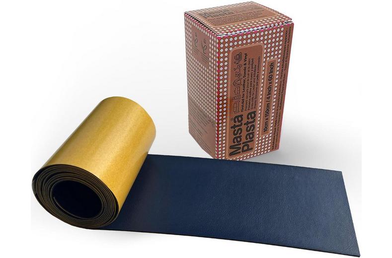 MastaPlasta Instant Leather Repair for Car Interiors & DIY - Navy 150x10cm MastaPlasta Instant Leather Repair for Car Interiors & DIY - Navy 150x10cm