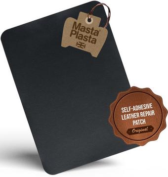 MastaPlasta Instant Leather Repair for Car Interiors & DIY - Black 28x20cm