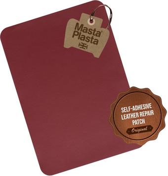 MastaPlasta Instant Leather Repair for Car Interiors & DIY - Red 28x20cm