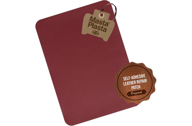 MastaPlasta Instant Leather Repair for Car Interiors & DIY - Red 28x20cm MastaPlasta Instant Leather Repair for Car Interiors & DIY - Red 28x20cm