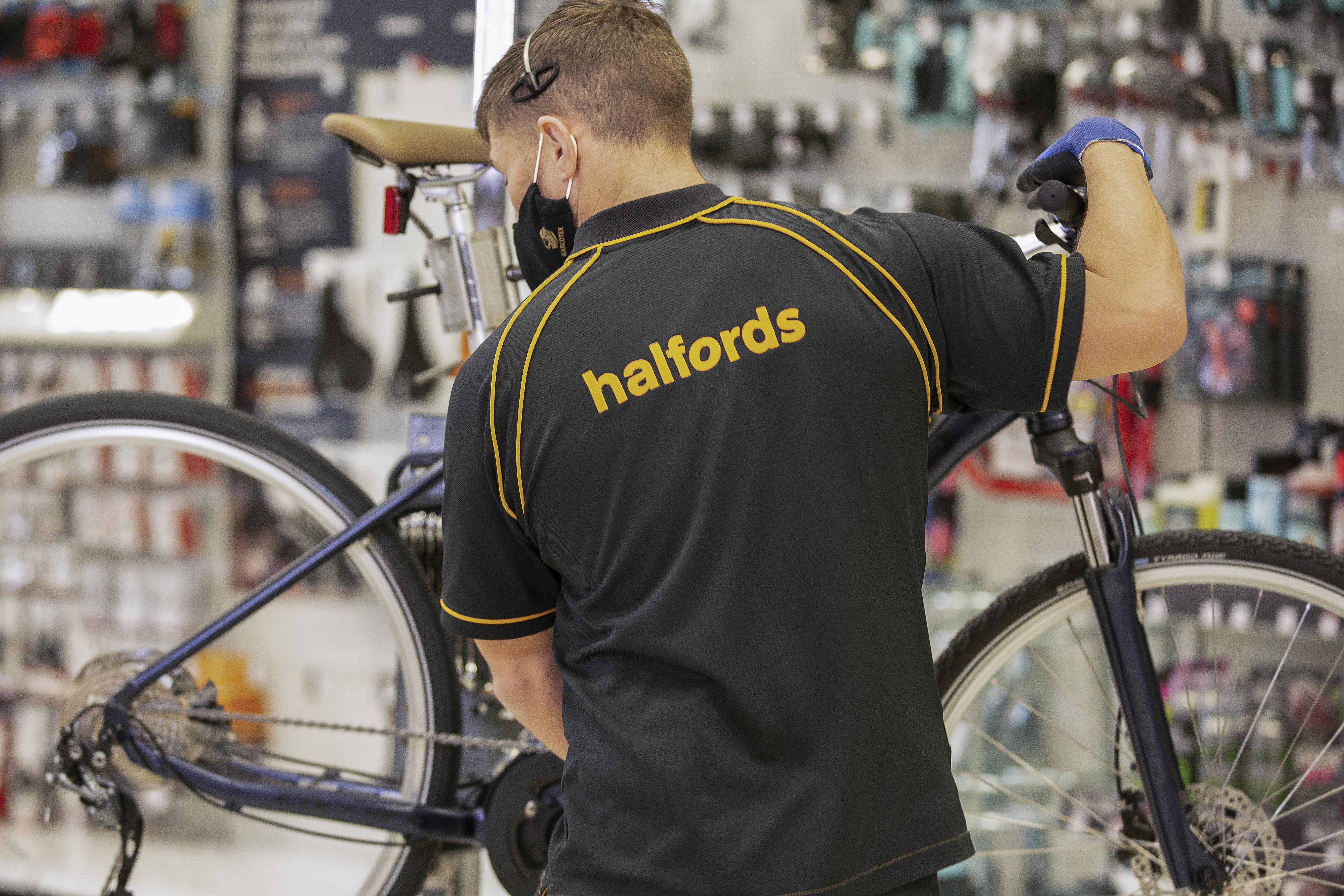 bike fitting halfords