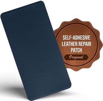 MastaPlasta Instant Leather Repair for Car Interiors & DIY - Navy 20x10cm