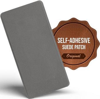 MastaPlasta Instant Suede Repair for Car Interiors & DIY - Grey 20x10cm