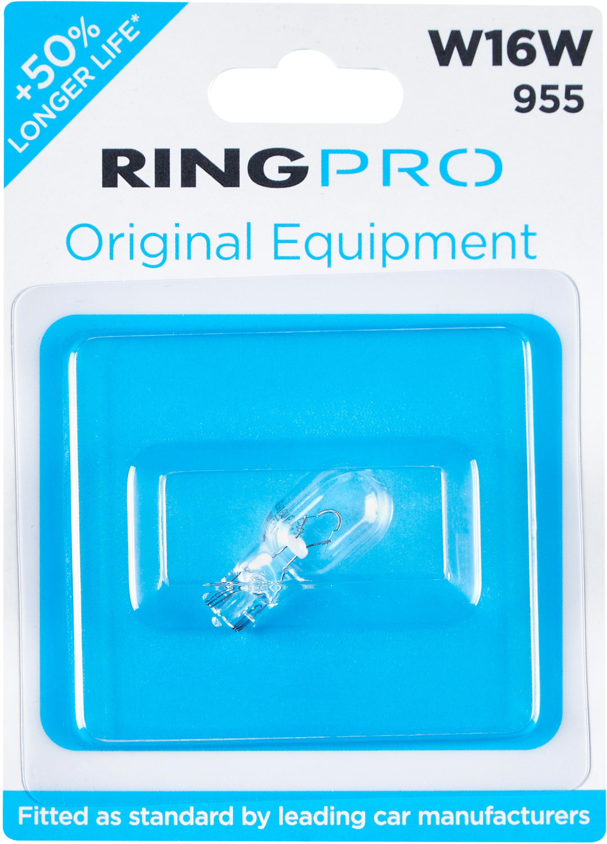 Ring Pro 955 W16W Car Bulb Single Pack