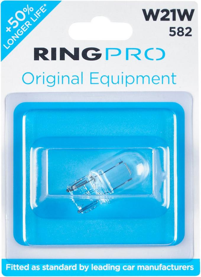 Ring Pro 582 W21W Car Bulb Single Pack