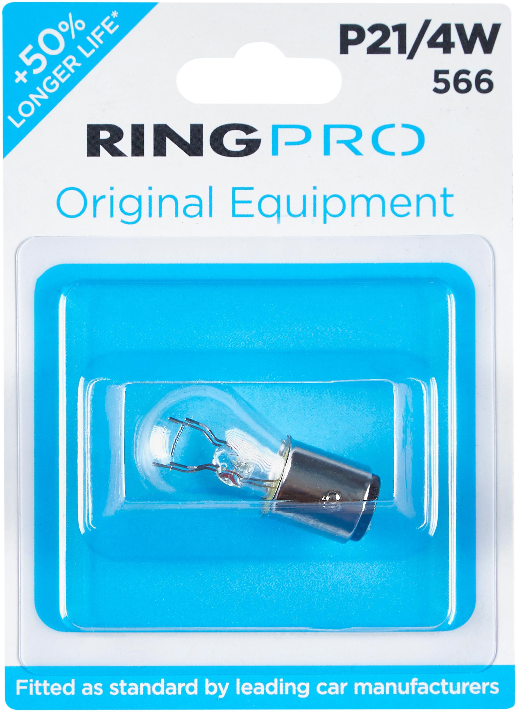 Ring Pro 566 P21/4W Car Bulb Single Pack