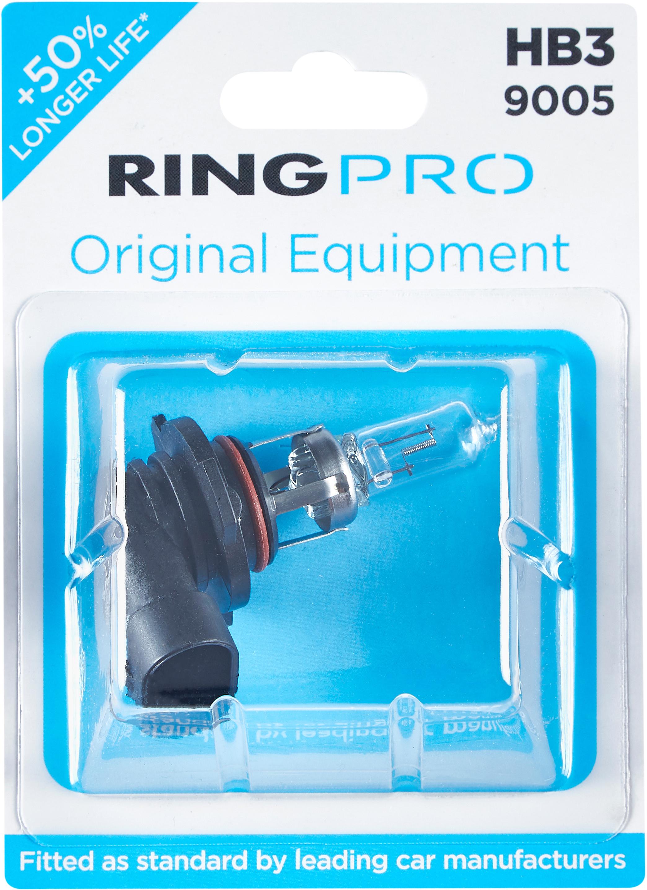 Ring Pro HB3 9005 Car Headlight Bulb Single Pack Halfords UK