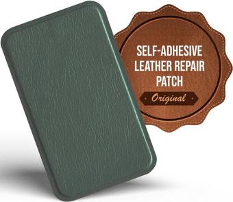 MastaPlasta Instant Leather Repair for Car Interiors & DIY - Green 10x6cm