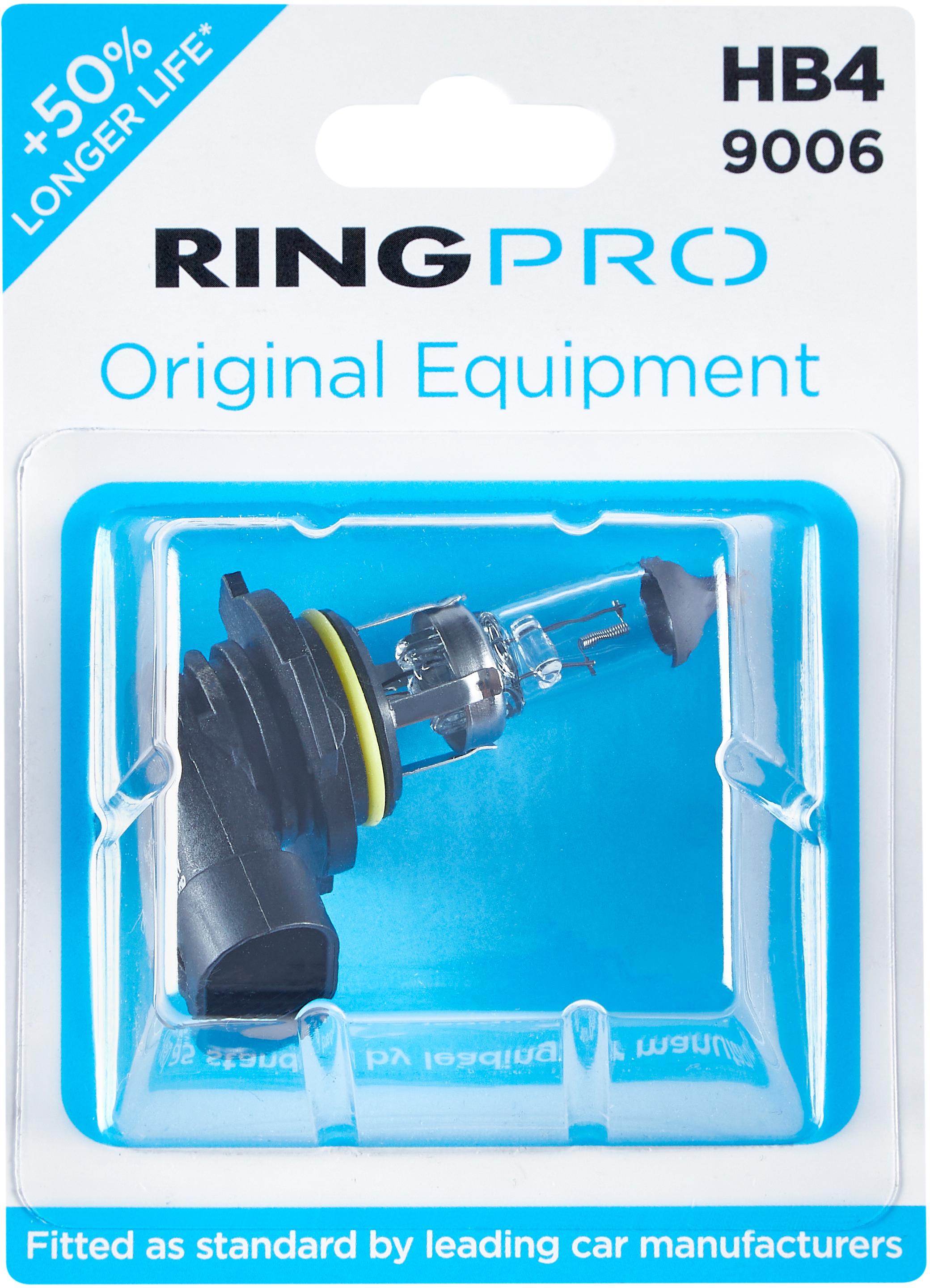 Ring Pro Hb4 9006 Car Headlight Bulb Single Pack