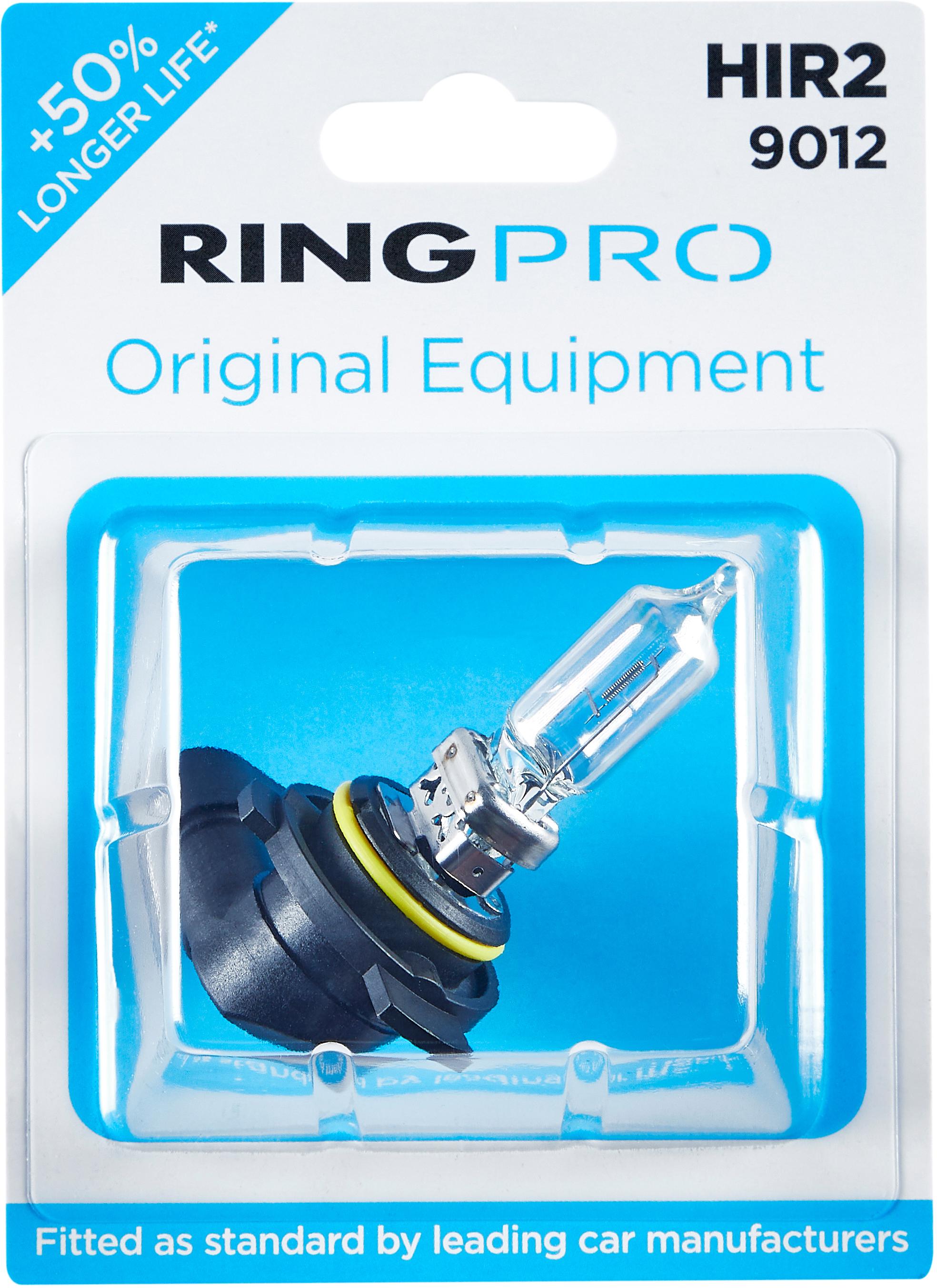 Ring Pro Hir2 9012 Car Headlight Bulb Single Pack