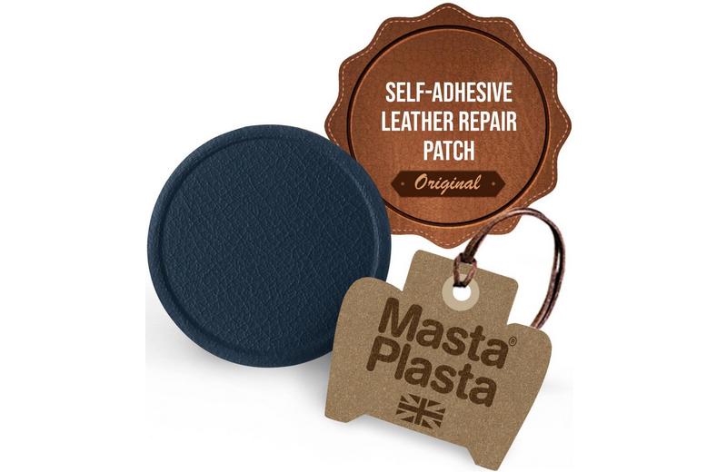 MastaPlasta Instant Leather Repair for Car Interiors & DIY - Navy 5cm Circle MastaPlasta Instant Leather Repair for Car Interiors & DIY - Navy 5cm Circle