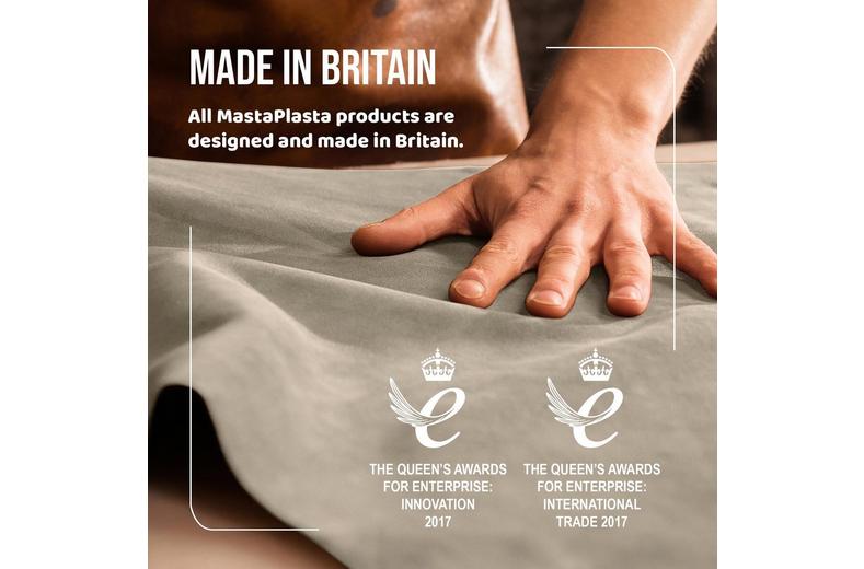 MastaPlasta Instant Leather Repair for Car Interiors & DIY - Black 10x6cm MastaPlasta Instant Leather Repair for Car Interiors & DIY - Black 10x6cm