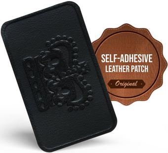 MastaPlasta Instant Leather Repair for Car Interiors & DIY - Black 10x6cm