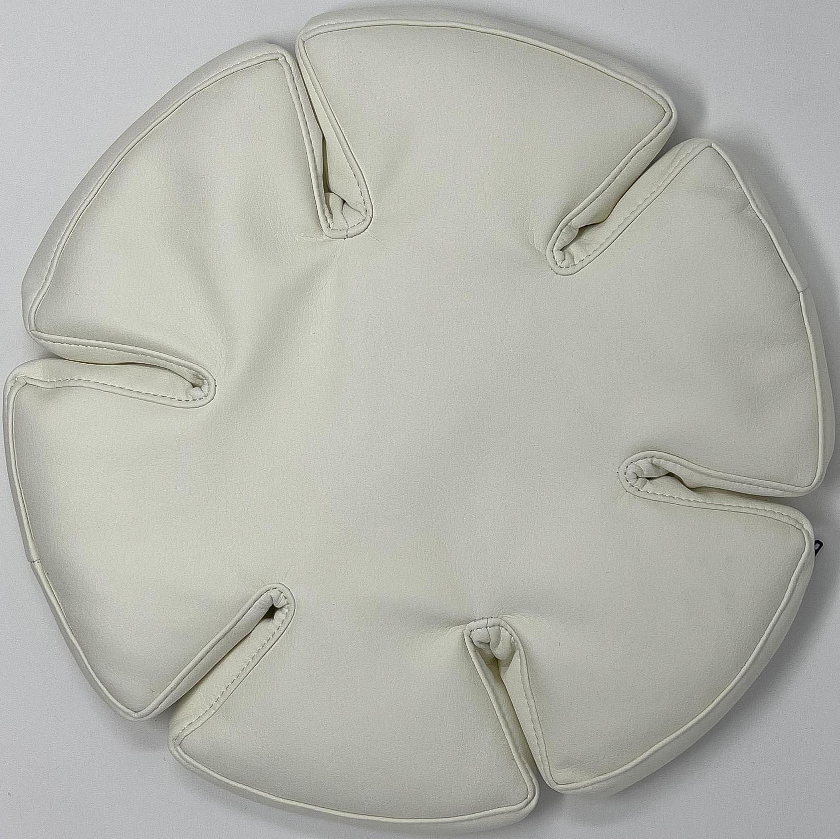 Glass Anchor Wine Glass Holder for camping and boats - Grey Leather