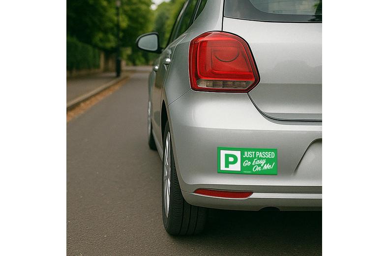 Just Passed Bumper Sticker Just Passed Bumper Sticker