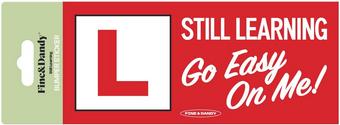 Still Learning Bumper Sticker
