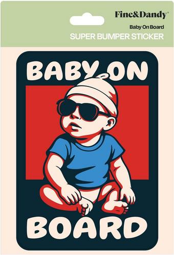 Baby On Board Bumper Sticker