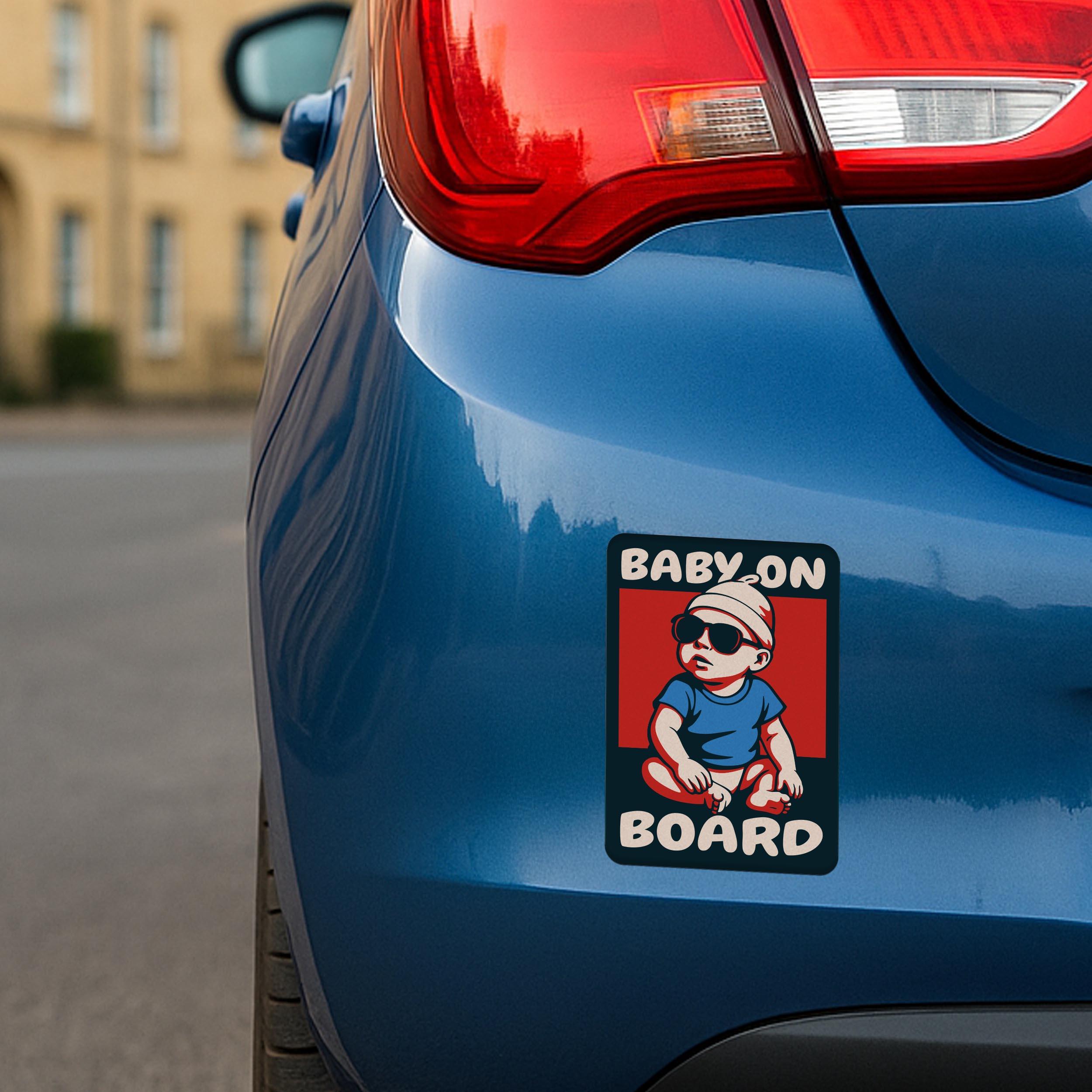 Baby On Board Bumper Sticker
