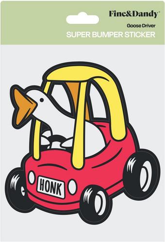 Goose Driver Bumper Sticker