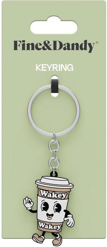 Fine & Dandy Wakey Wakey Keyring