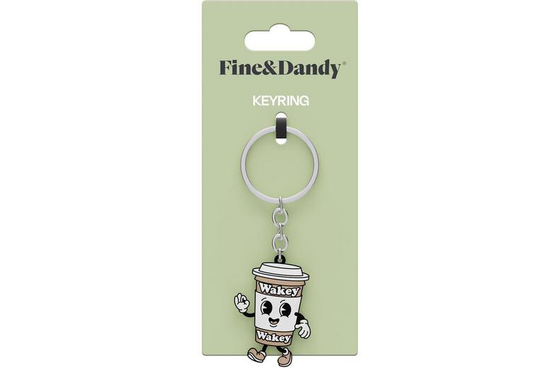 Fine & Dandy Wakey Wakey Keyring Fine & Dandy Wakey Wakey Keyring