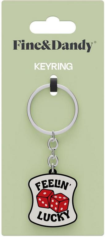 Fine & Dandy Feelin Lucky Keyring