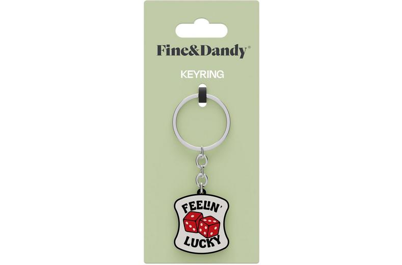 Fine & Dandy Feelin Lucky Keyring Fine & Dandy Feelin Lucky Keyring