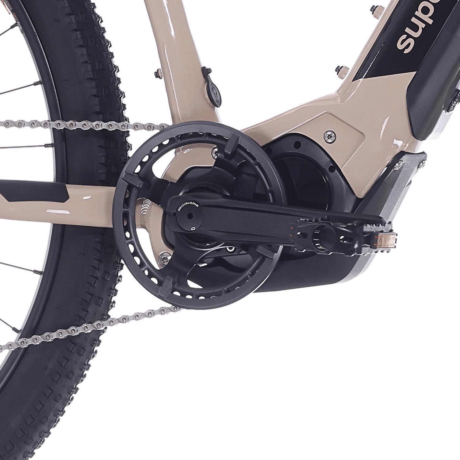 RockMachine eXC 6.2 Electric Mountain Bike, Sand Gloss - M, L Frames